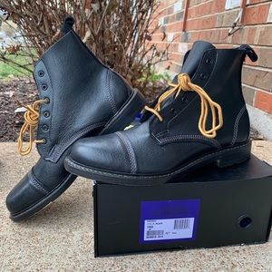 normandy cap toe boot